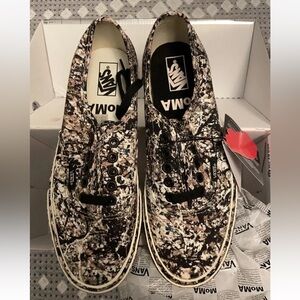 Vans Authentic MoMA Jackson Pollock Shoe Sneaker  Mens Size 7